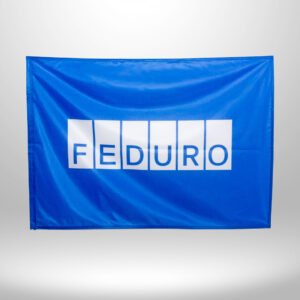 Banderas personalizadas en tela con logotipo de empresa – Banderas del Istmo