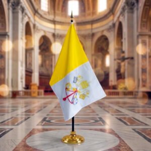 Bandera del Vaticano Fondo